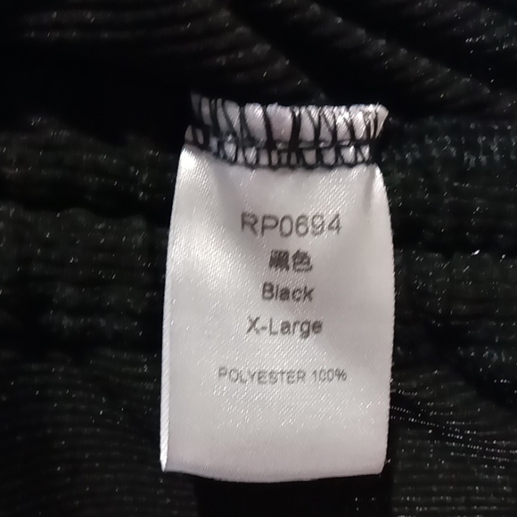 Black Ruched Dress - Picture 2 of 6